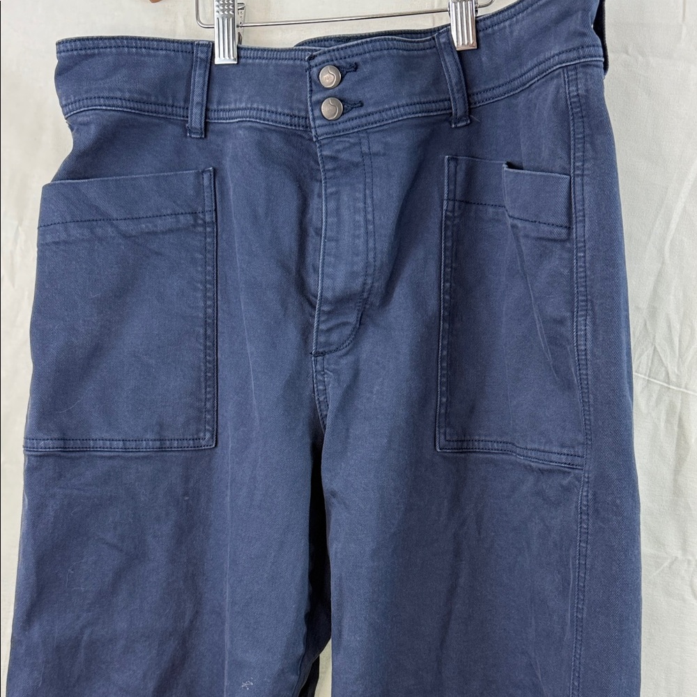 Joe's Jeans Navy Wide Leg Pants